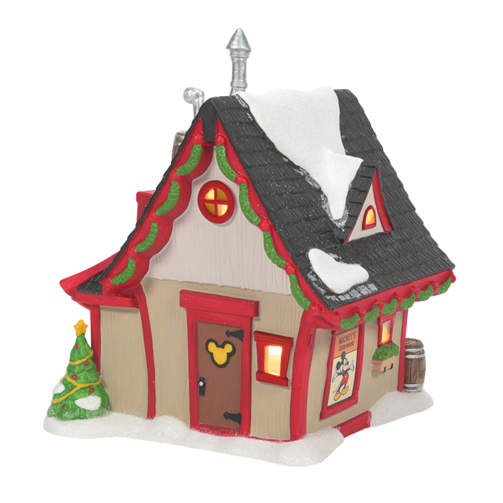 Disney Village kersthuis - Mickey Mouse's Clubhouse