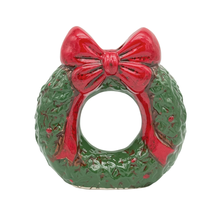 EDG Kaarsenhouder - Adventskrans met lint