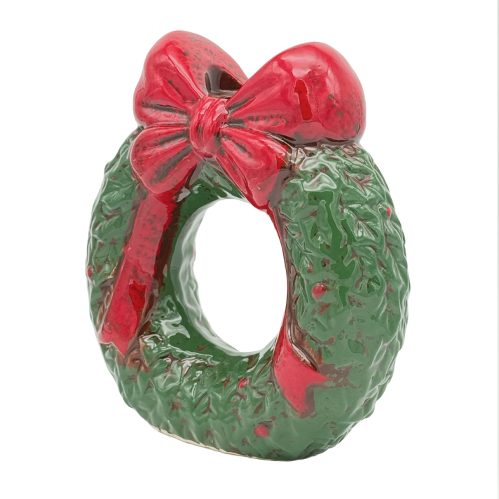 EDG Kaarsenhouder - Adventskrans met lint