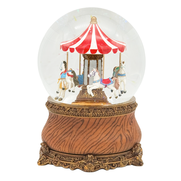 Sneeuwbol - Met carrousel