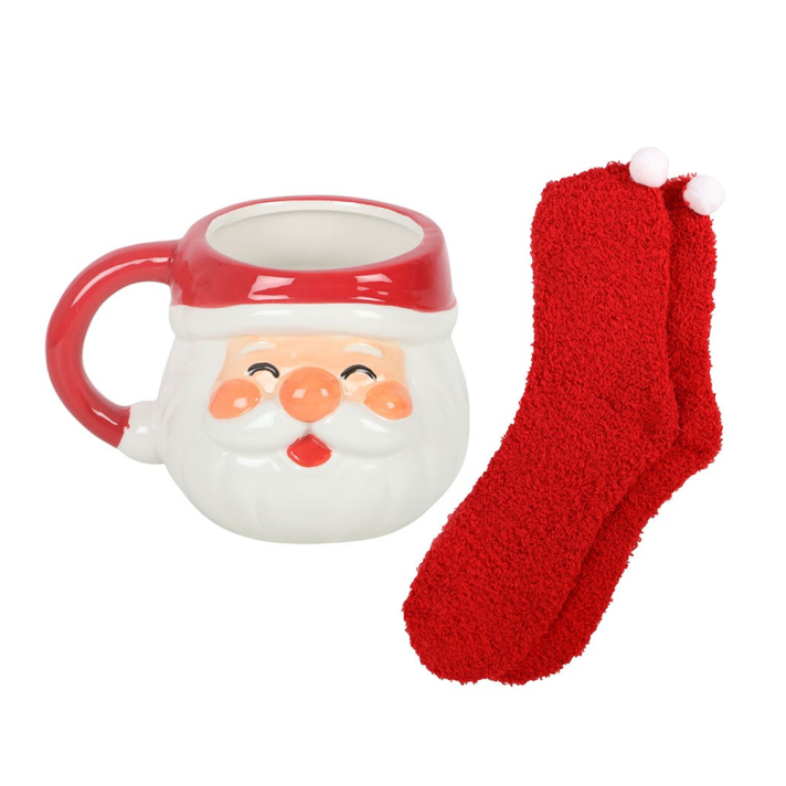 Something Different kerstmok - Kerstman - Met sokken