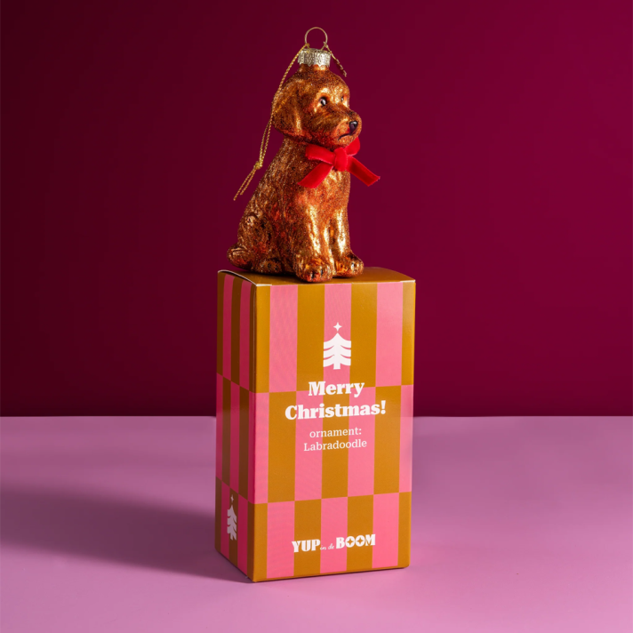 Yup in de Boom kerstornament - Labradoodle