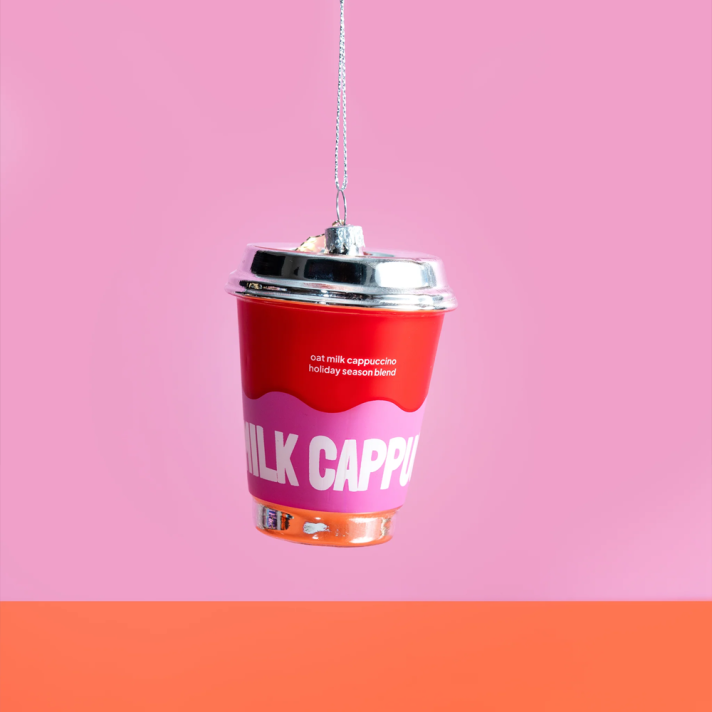 Yup in de Boom kerstornament - Cappuccino to go