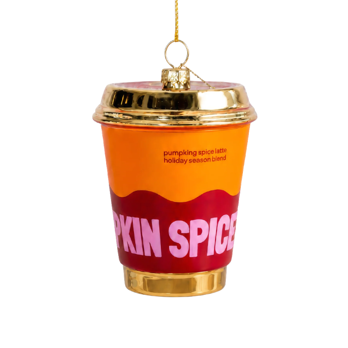 Yup in de Boom kerstornament - Pumpkin Spice Latte