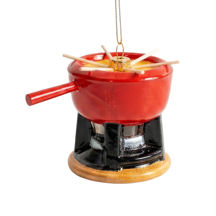 Yup in de Boom kerstornament - Kaasfondue