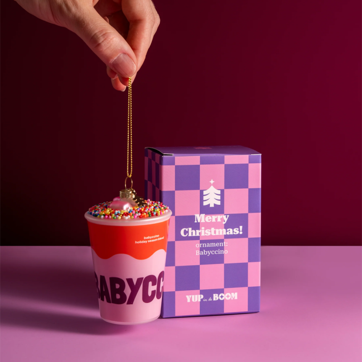 Yup in de Boom kerstornament - Babyccino