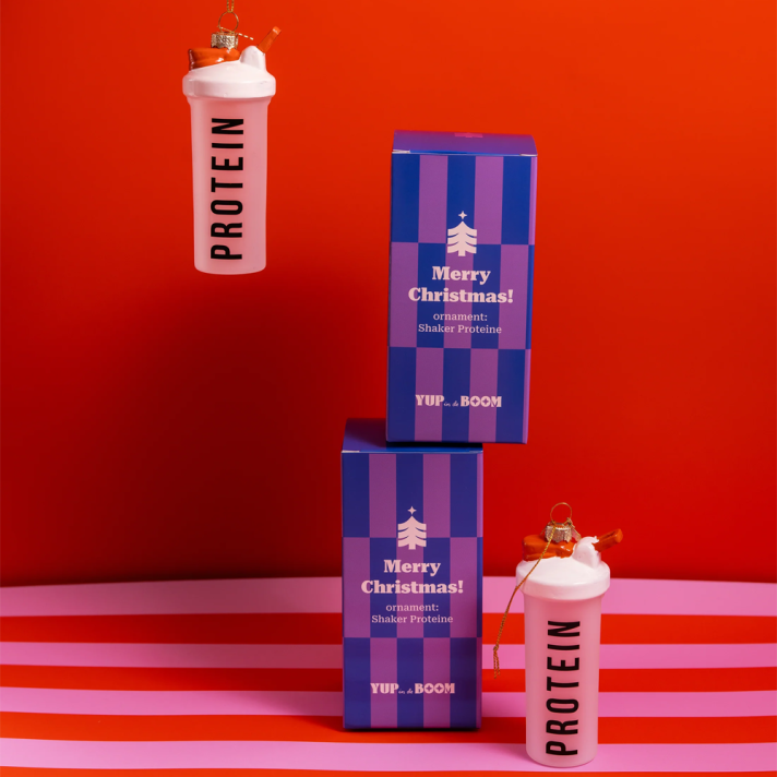 Yup in de Boom kerstornament - Proteïne shake