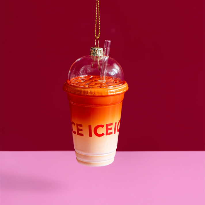 Yup in de Boom kerstornament - Iced Latte