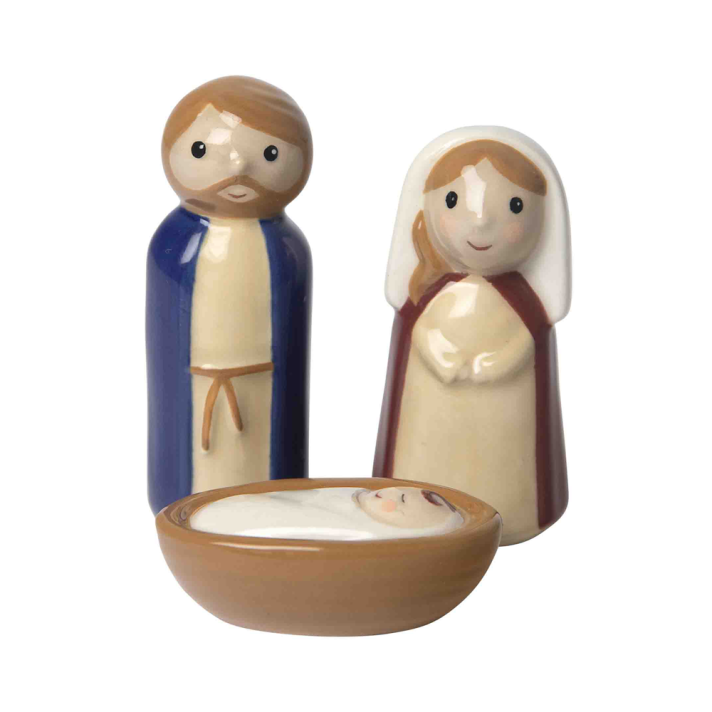 Pluto kerststal - Set van 3