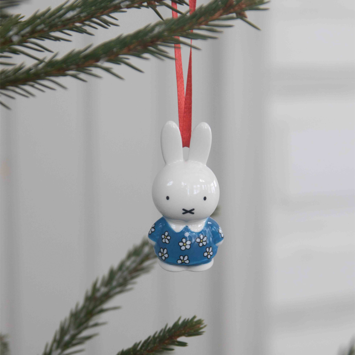 Pluto kerstornament - Nijntje - Met bloemenjurk