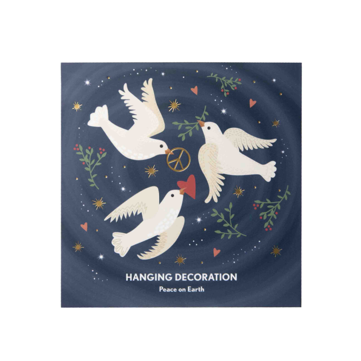 Pluto kerstornament - Vredesduif