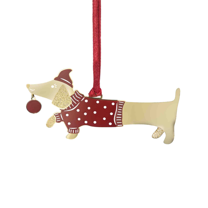 Pluto kerstornament - Teckel
