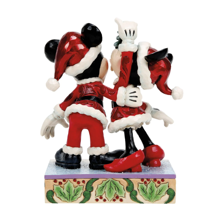 Disney Traditions kerstbeeld - Mickey & Minnie Mouse