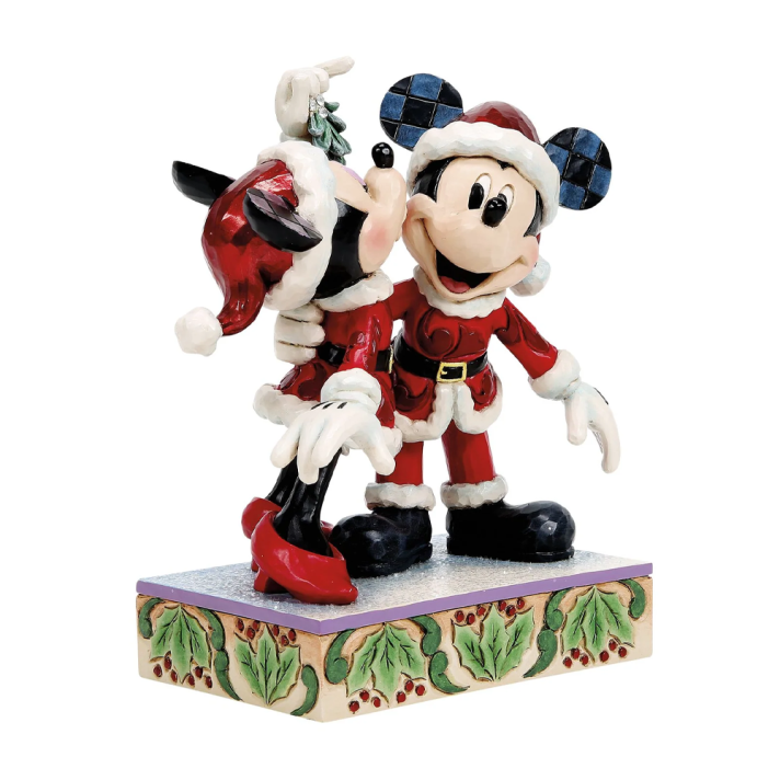 Disney Traditions kerstbeeld - Mickey & Minnie Mouse
