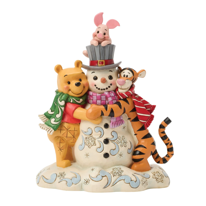 Disney Traditions kerstbeeld - Winnie de Pooh, Teigertje en Knorretje