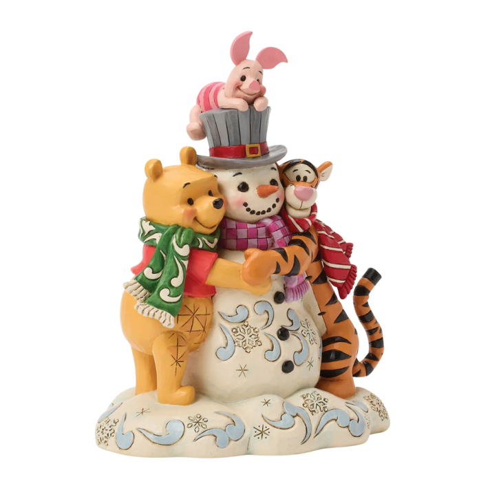Disney Traditions kerstbeeld - Winnie de Pooh, Teigertje en Knorretje