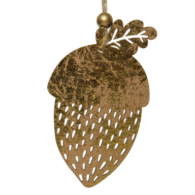 Decoris kerstornament - Eikel