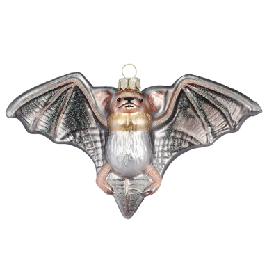Inge Glas kerstornament - Vleermuis