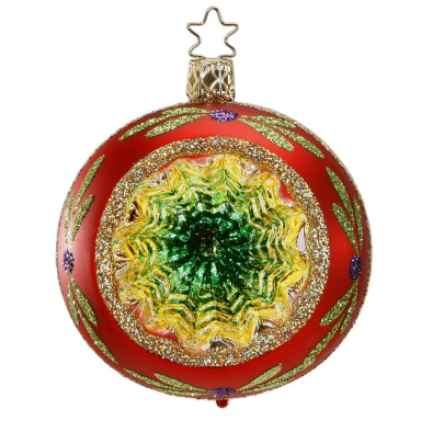 Inge Glas kerstbal - Met reflector - 8cm