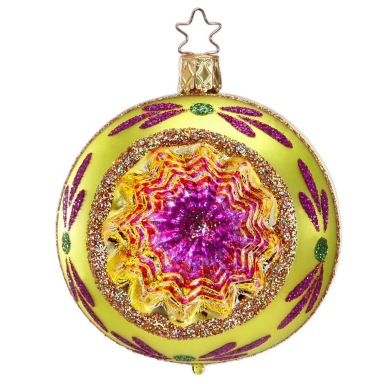 Inge Glas kerstbal - Met reflector - 8cm