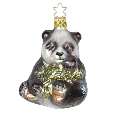 Inge Glas kerstornament - Panda