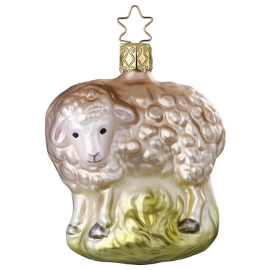 Inge Glas kerstornament - Schaap