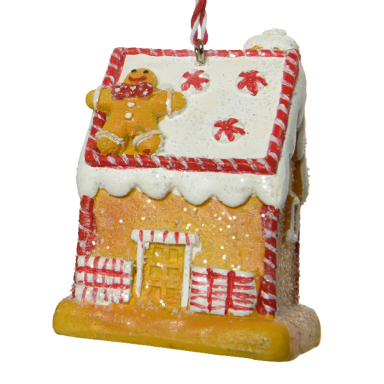 Kerstornament - Gingerbread huis