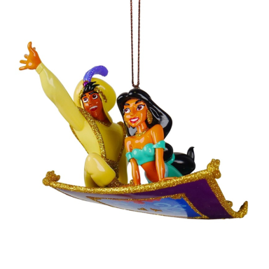 Disney kerstornament - Aladdin & Jasmine
