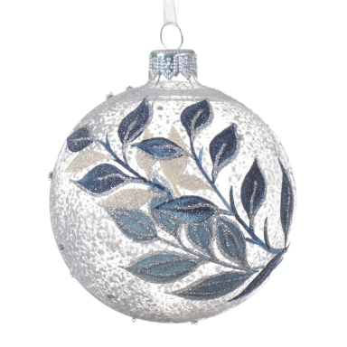Decoris kerstbal - Met takken - 8cm