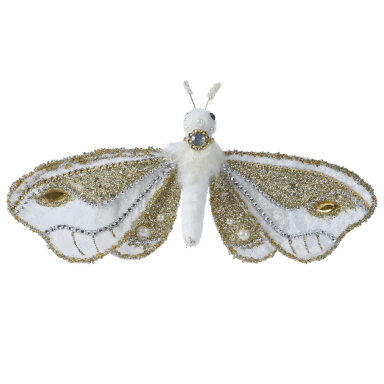 Vlinder - Met glitters en steentjes