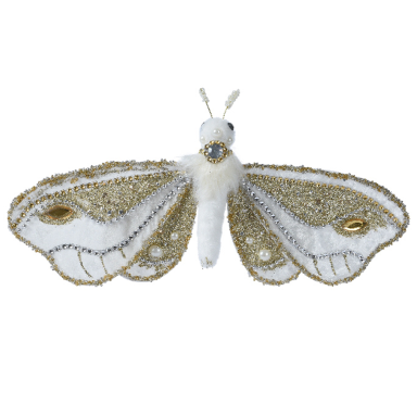 Decoris vlinder - Met glitters en steentjes