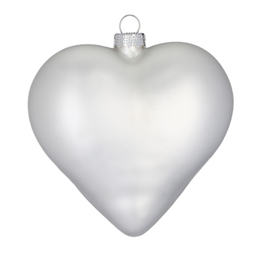 Inge Glas kerstornament - Hart