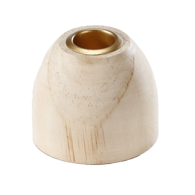 Inge Glas kandelaar - Hout