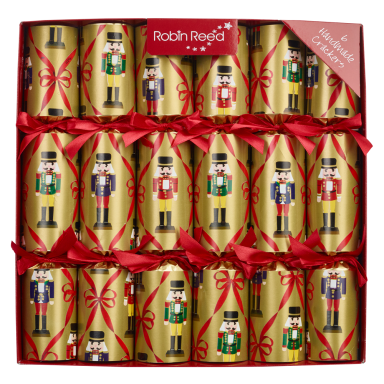 Robin Reed Christmas cracker - Vintage Nutcracker - Set van 6