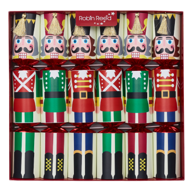 Robin Reed Christmas crackers - Racing Nutcracker - Set van 6
