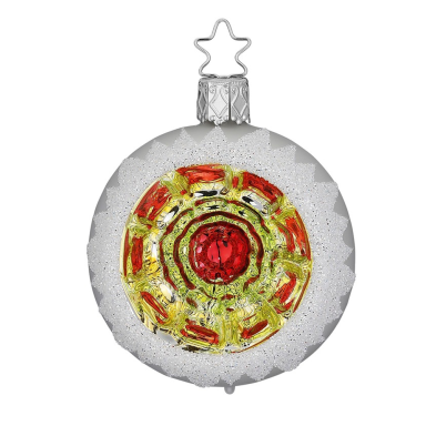 Inge Glas kerstpegel - Met reflector - 8cm