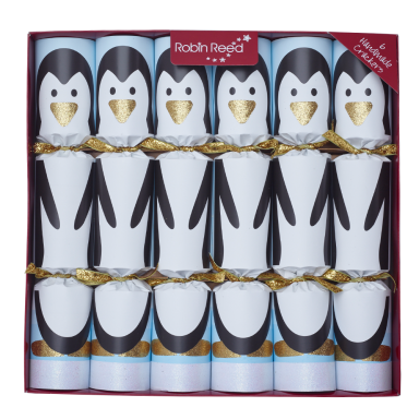 Robin Rood Christmas crackers - Racing Penguin - Set van 6