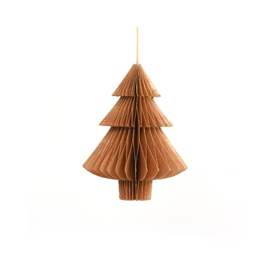 Papieren honeycomb kerstboom