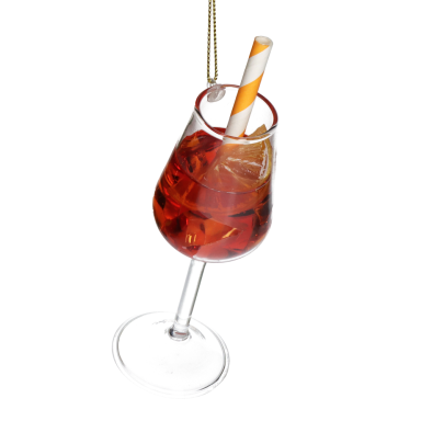 HD Collection kerstornament - Aperol Spritz cocktail