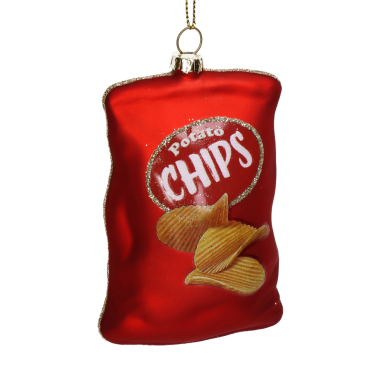 HD Collection kerstornament - Chipszak