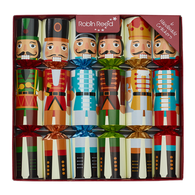 Christmas cracker - Notenkraker - Set van 6