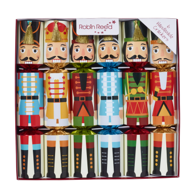 Robin Reed Christmas crackers - Nutcracker - Set van 6