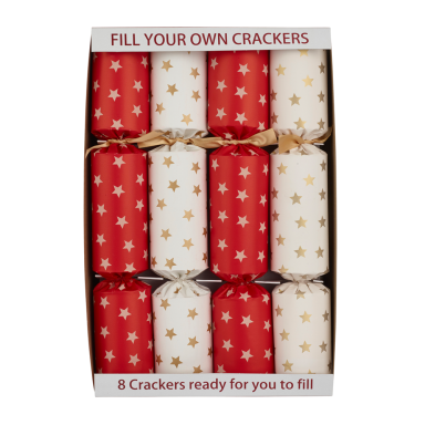 Christmas cracker - Sterren - Set van 8