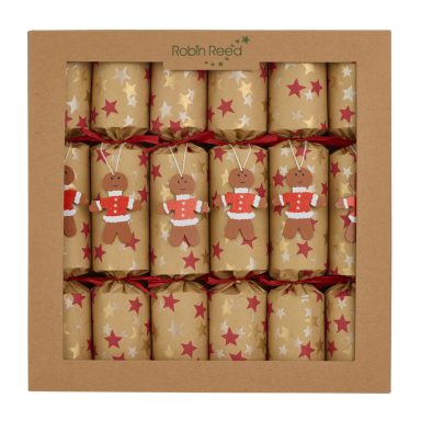 Christmas cracker - Gingerbread - Set van 6