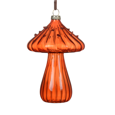 Decoris kerstornament - Paddenstoel