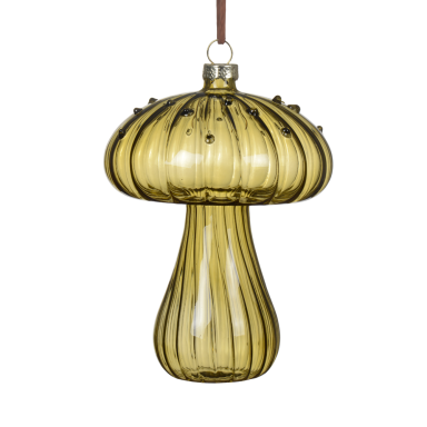 Decoris kerstornament - Paddenstoel