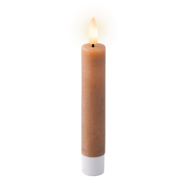 LED dinerkaars - Lichtbruin - Set van 2