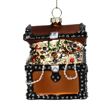 HD Collection kerstornament - Schatkist