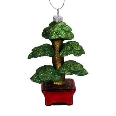 HD Collection kerstornament - Bonsai boom