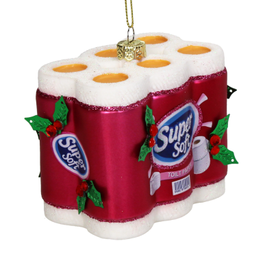 HD Collection kerstornament - Toiletpapier